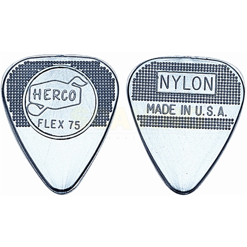 Dunlop HE211P Herco Flat Silver, Heavy