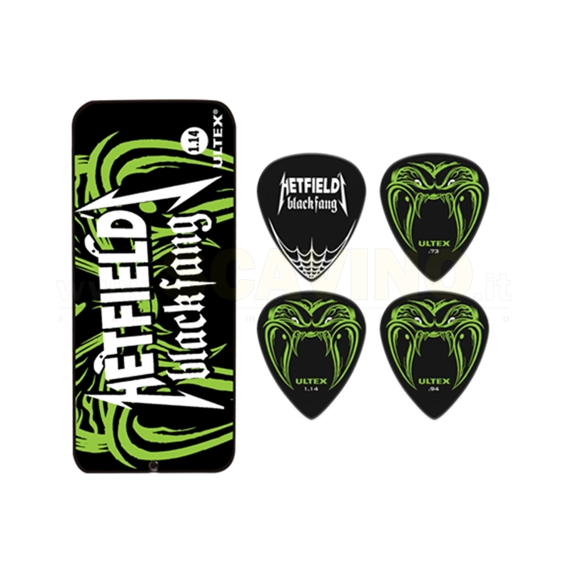 Dunlop PH112T Ultex Black Fang 1.14mm, conf. da 6 plettri