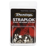 Dunlop SLS1501N Straplok Traditional Strap Retainer System, Nickel