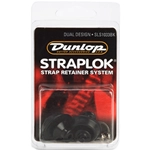 Dunlop SLS1033BK Straplok Dual Design Strap Retainer System, Black