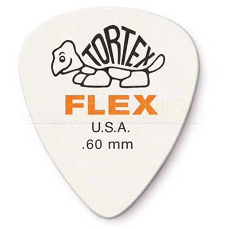 DUNLOP 428P.60 TORTEX FLEX STD NAT 12/PLYPK