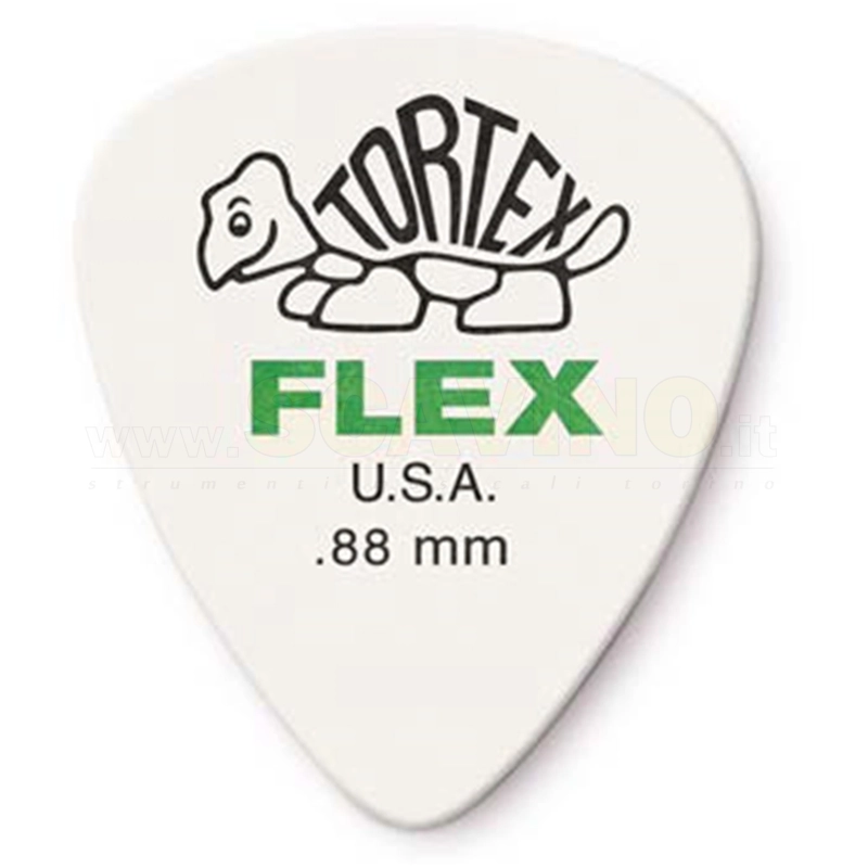 DUNLOP 428P.88 TORTEX FLEX STD NAT 12/PLYPK