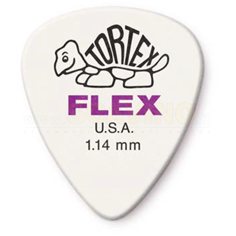 DUNLOP 428P1.14 TORTEX FLEX STD NAT 12/PLYPK
