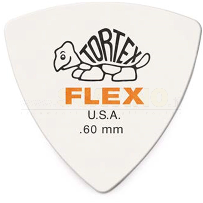 DUNLOP 456R.60 TORTEX FLEX RNDTRI NAT PK-72/BG