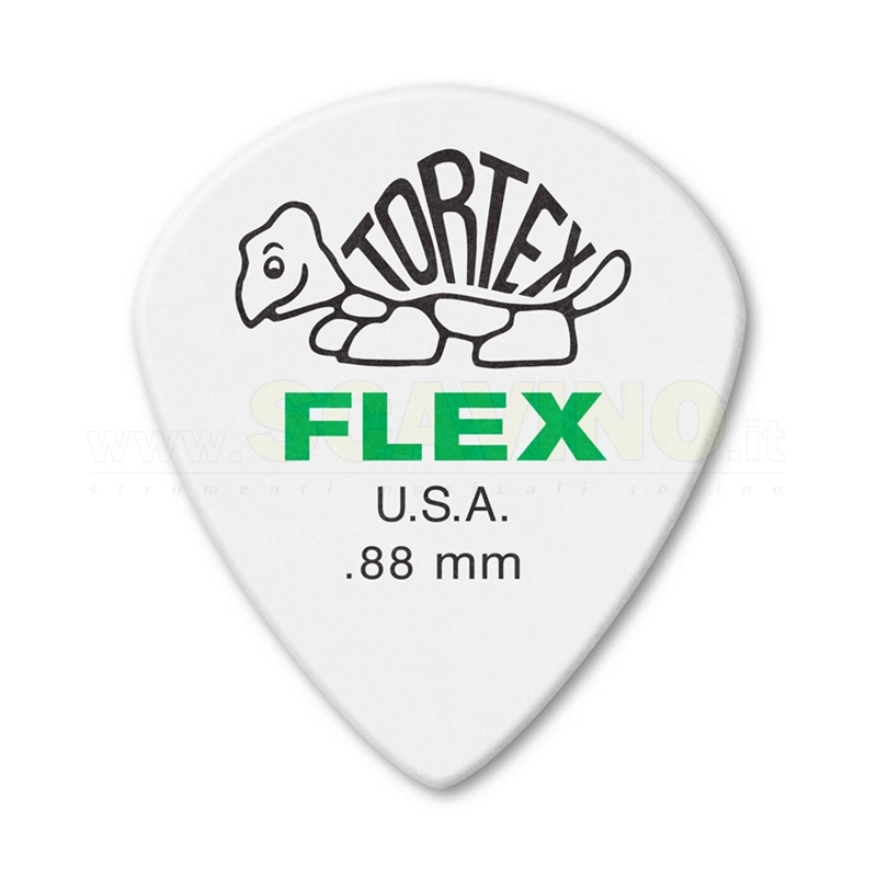 Dunlop 466P088 Tortex Flex Jazz III XL .88 mm Player's Pack/12