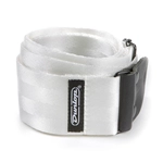 Dunlop DST7001WH Tracolla Seatbelt Deluxe Bianco