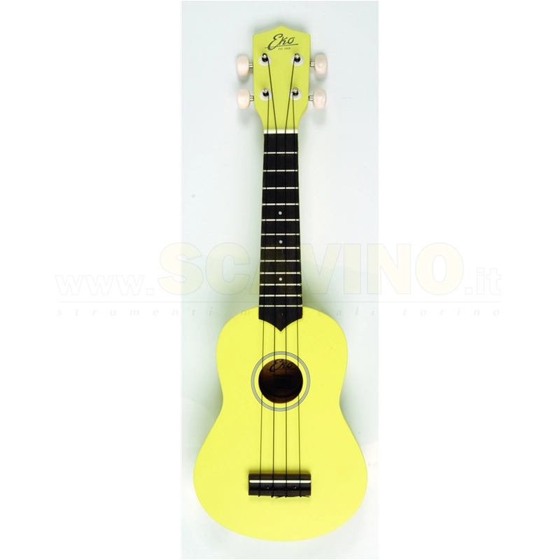 Eko Uku Primo Ukulele Soprano Yellow con borsa