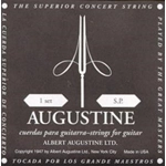 Augustine Black Silver Plated Muta Corde Chitarra Classica