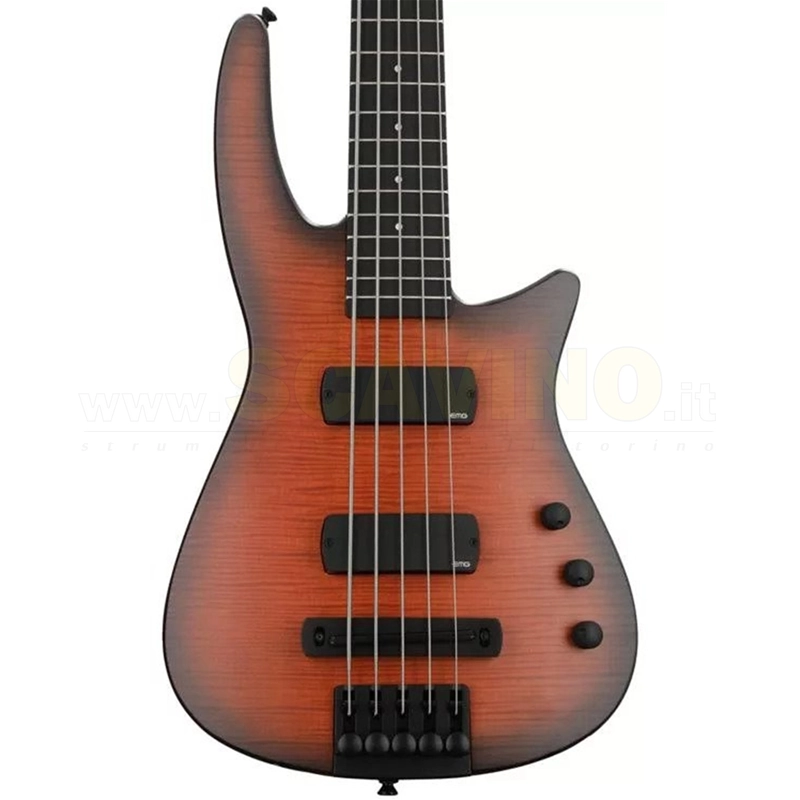 NS Design NXTa Basso Radius 5 Corde, Sunburst