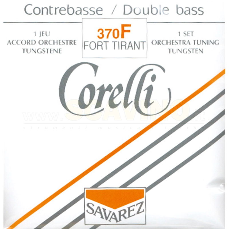 Savarez 370F Set Corde Contrabbasso Tensione Forte