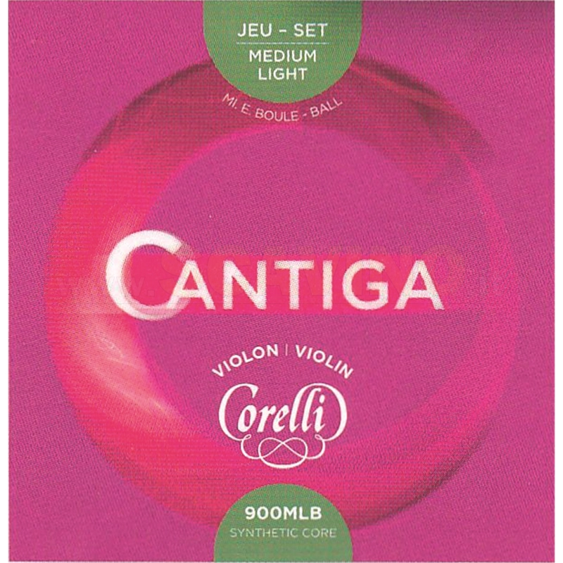 Savarez 900MLB Cantiga x violino Set Tensione Medio/leggera Mi con pallino