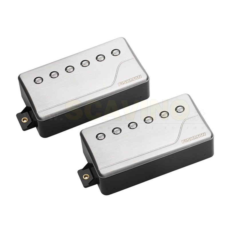 Fishman Fluence Classic Humbucker Set/2 Brushed Stainless