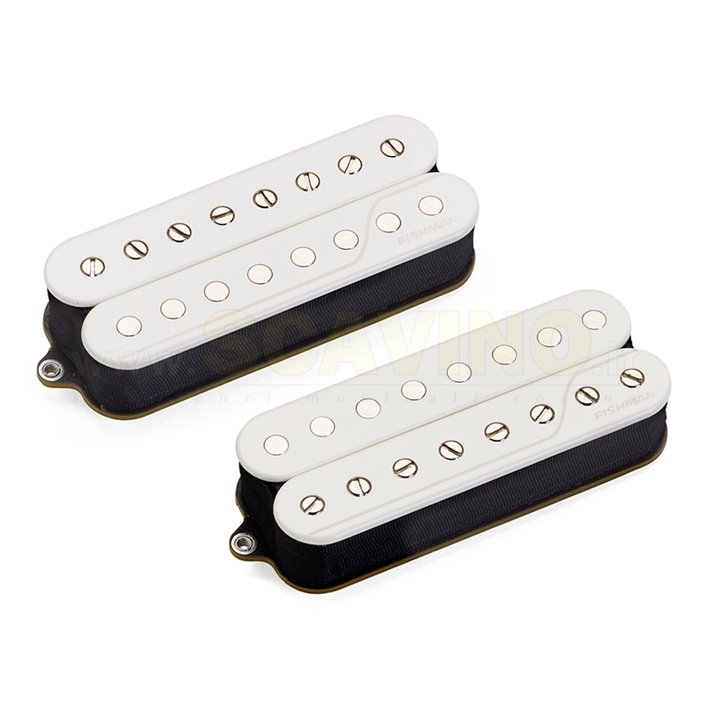 Fishman Fluence Open Core Classic Humbucker Set/2 8 Corde White