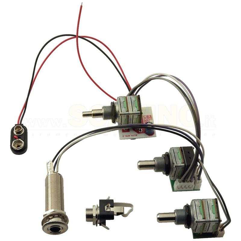 Warwick M 60003 MEC 2-way electronic for active PU