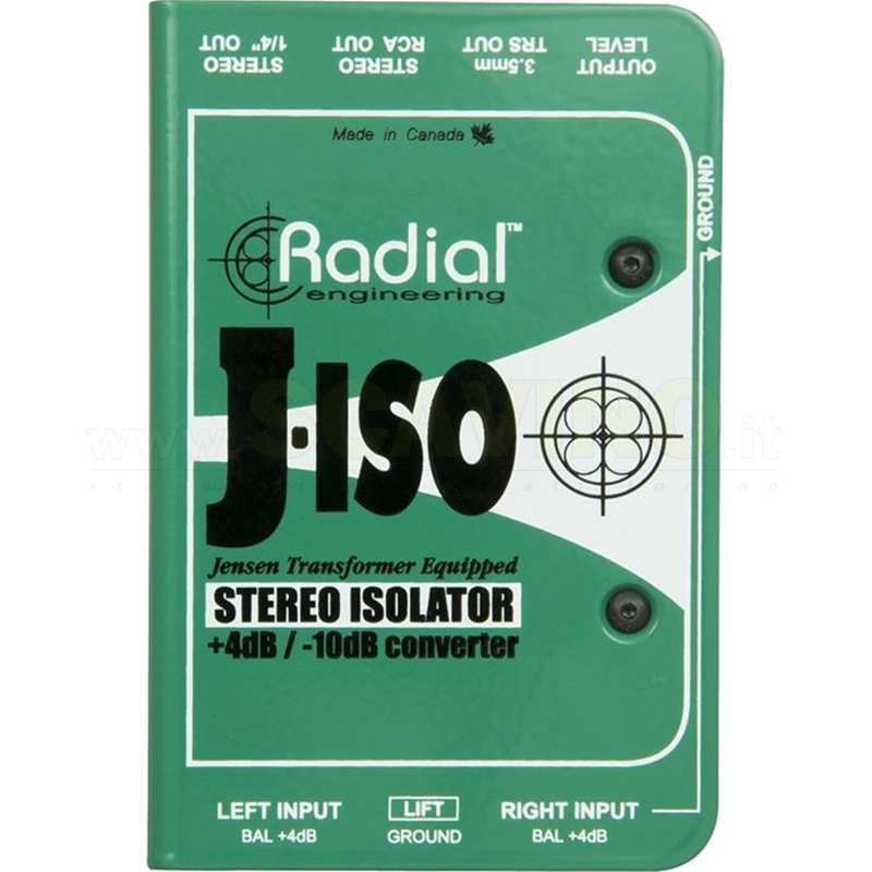 Radial J-Iso Convertitore Stereo passivo