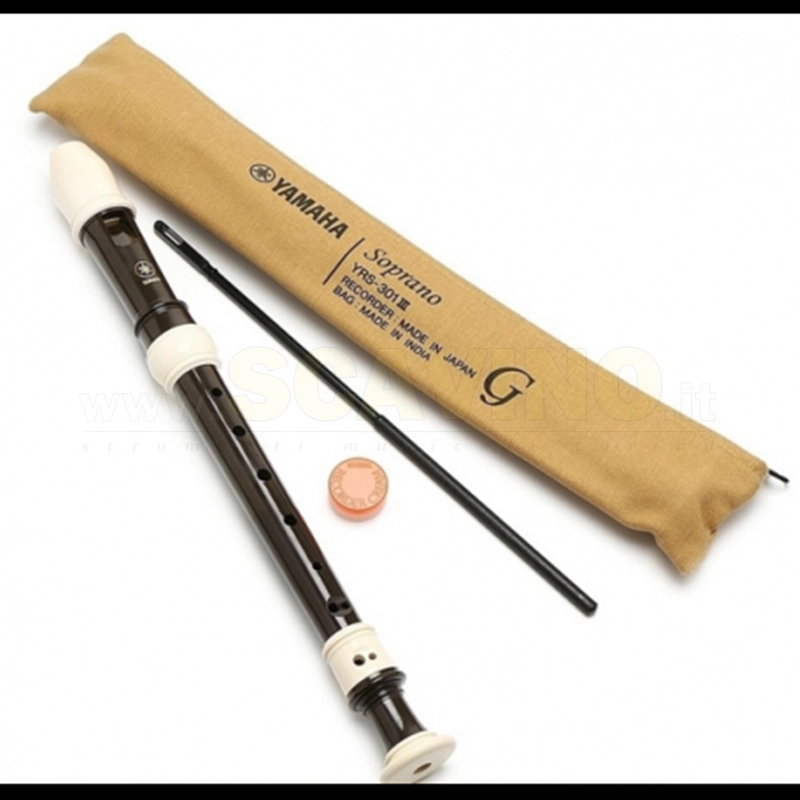 Yamaha YRS301 III Flauto dolce soprano in Do diteggiatura tedesca