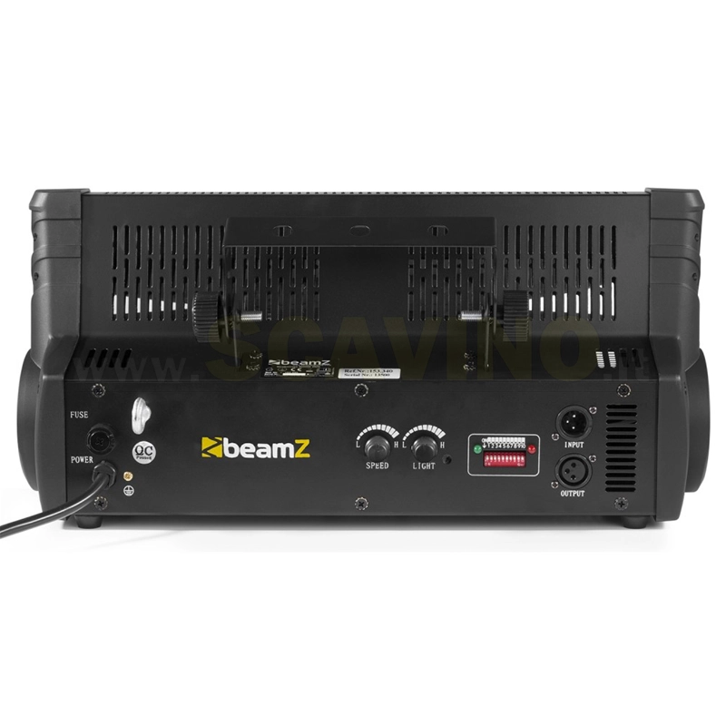 Beamz Stroboscope 1500W DMX rear