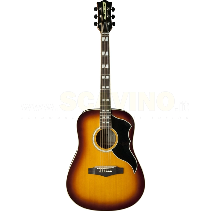 Eko Ranger VI VR Eq Honey burst - Chitarra acustica elettrificata colore Miele sfumato