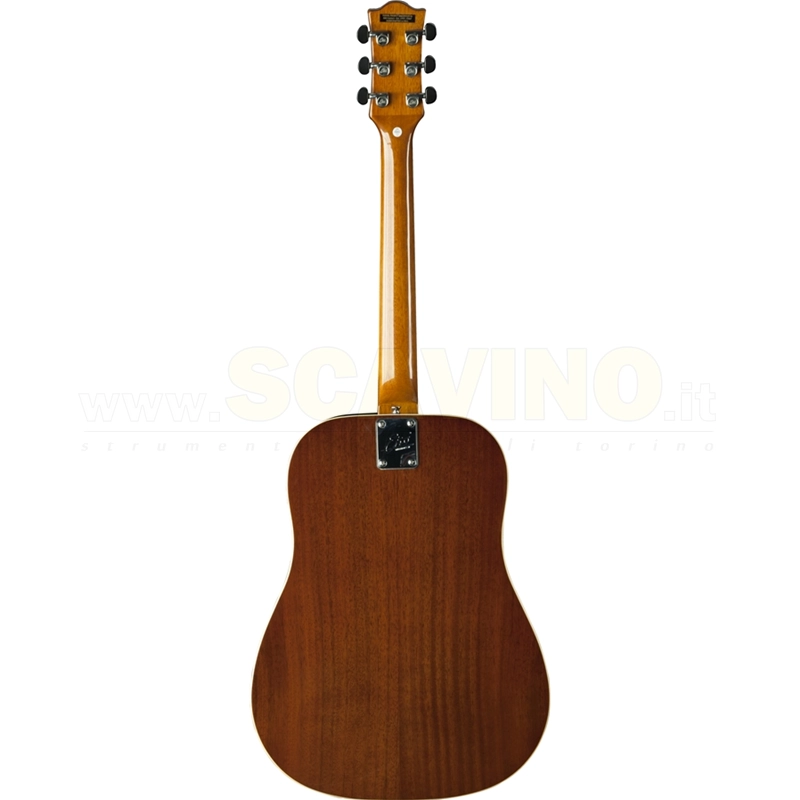 Eko Ranger VI VR Eq Honey burst - Chitarra acustica elettrificata colore Miele sfumato