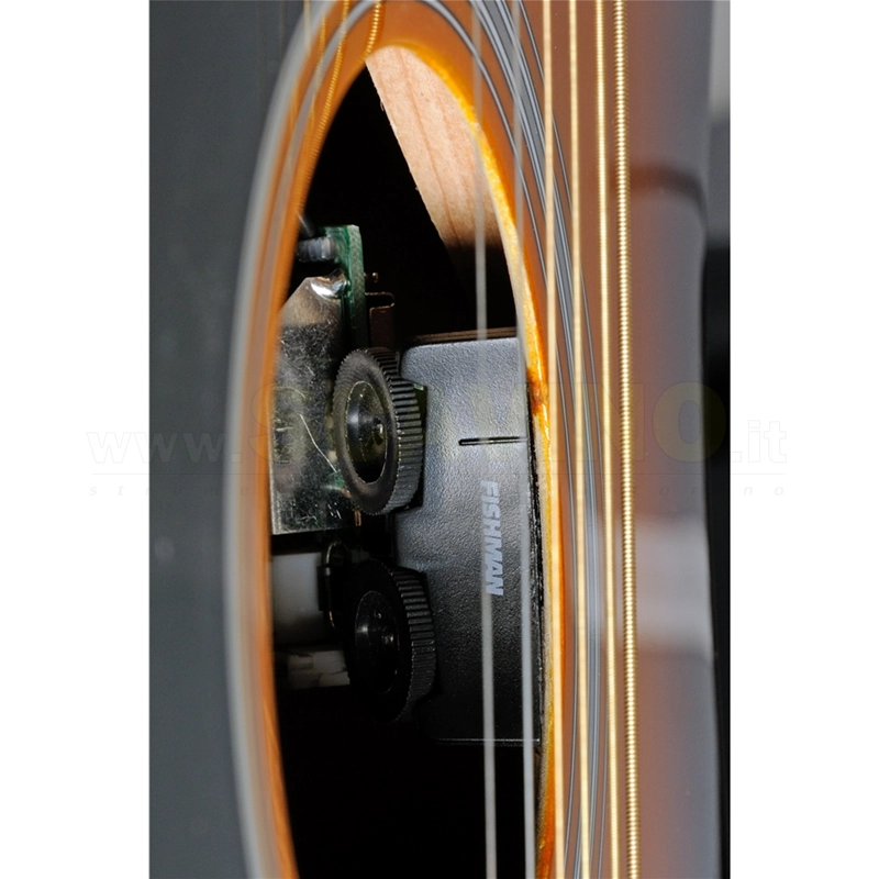 Eko Ranger VI VR Eq Natural Top Stained - Chitarra acustica elettrificata colore Naturale tavola satinata