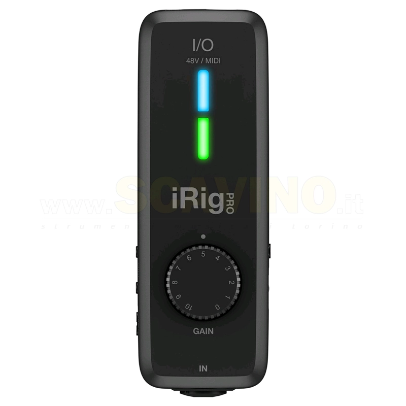 IK Multimedia iRig Pro I/O - interfaccia audio/midi per iOS, Android, MAC e PC