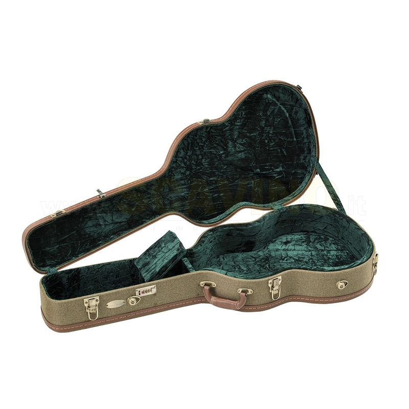 SM PRO SD200-C Astuccio Rigido Archtop per Chitarra Classica serratura con combinazione