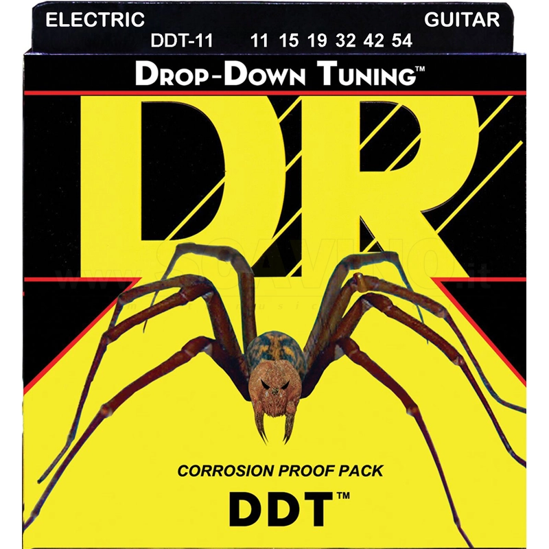 DR DDT-11 DROP DOWN Corde Chitarra Elettrica 11-54
