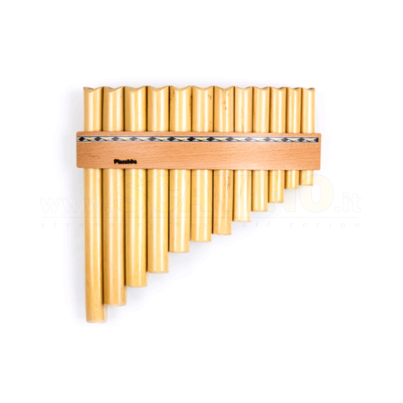 Flauto pan 12 toni in Sol maggiore