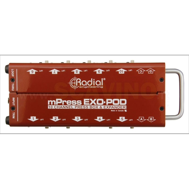 Radial Exo-Pod splitter 14 canali