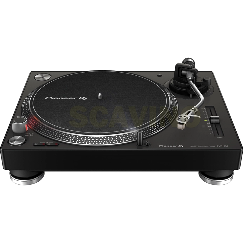 Pioneer DJ PLX-500K Giradischi a Trazione Diretta con Porta USB