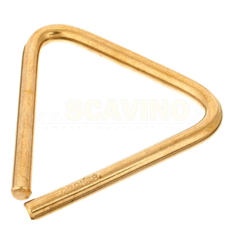 Grover Pro TR-B-4 Triangolo professionale in ottone 4"