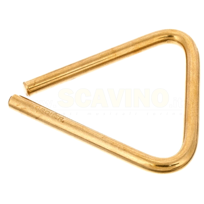 Grover Pro TR-B-4 Triangolo professionale in ottone 4"