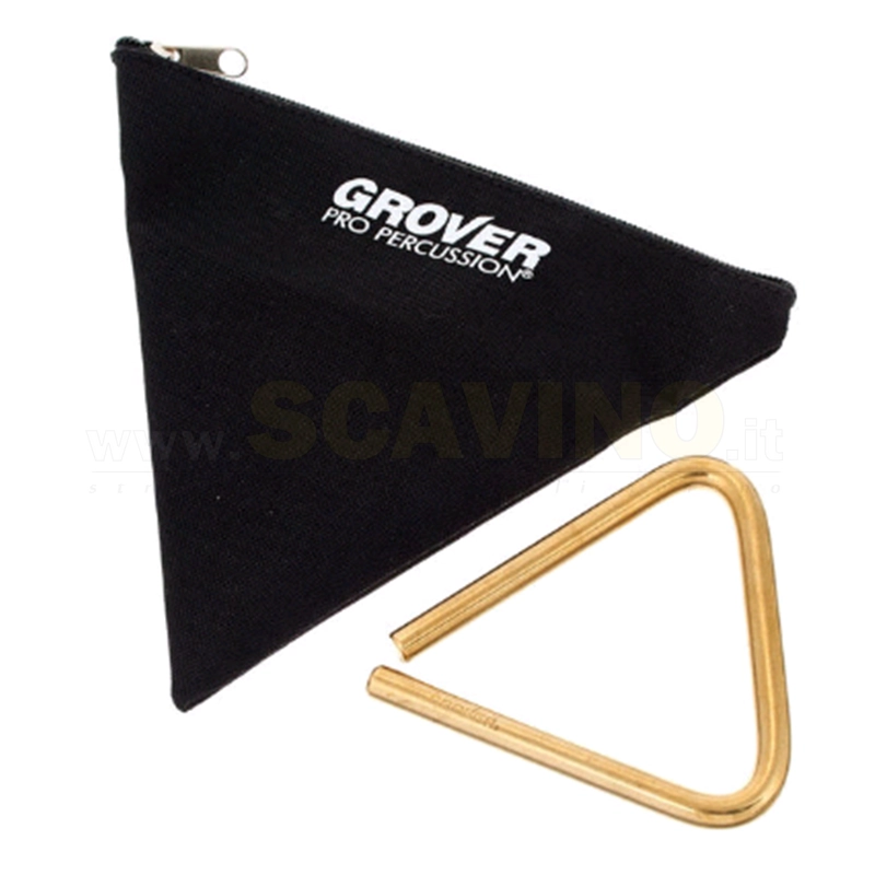 Grover Pro TR-B-4 Triangolo professionale in ottone 4"