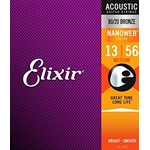 Elixir11102 Nanoweb 13-56 Medium Acoustic Bronze