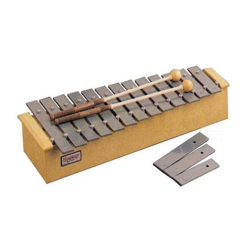 HONSUY 4901 Glockenspiel Alto Do-La Diatonico rosso