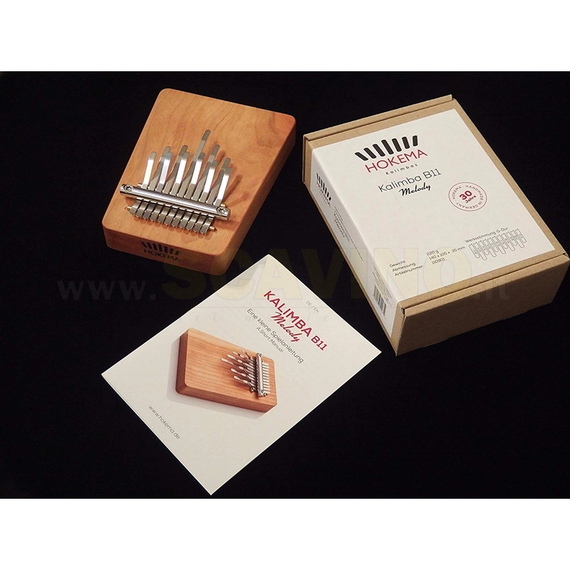 Hokema B11 E Melody Elektro KALIMBA G-Dur 440Hz