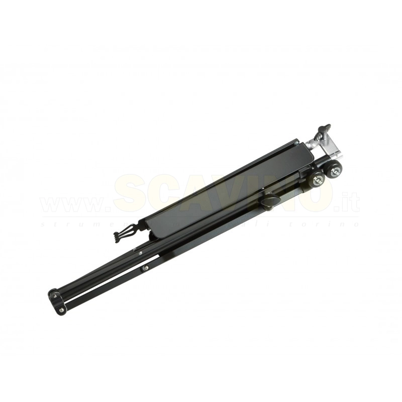 K&M 10100-013-55 Leggio Nero Pieghevole