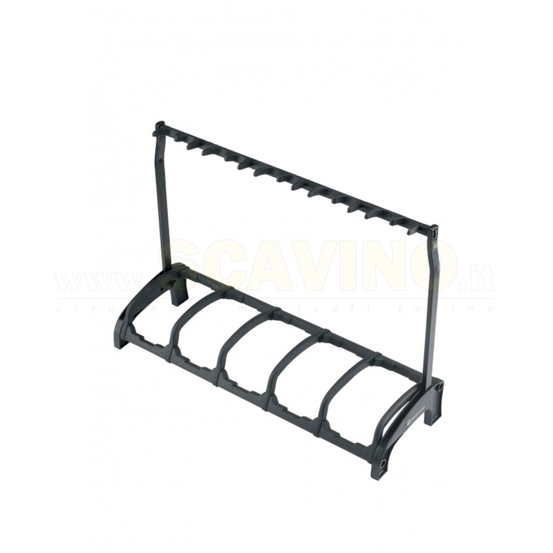 K&M 17515-55 Supporto Chitarra/Basso Multiplo per 5