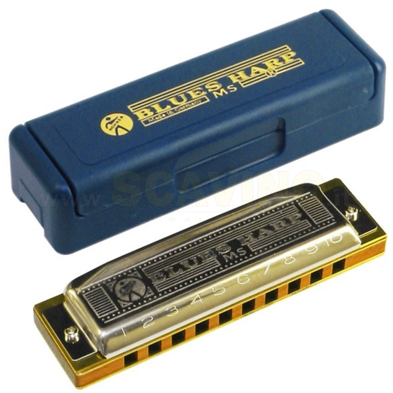 Hohner Blues Harp Armonica in La Diatonica