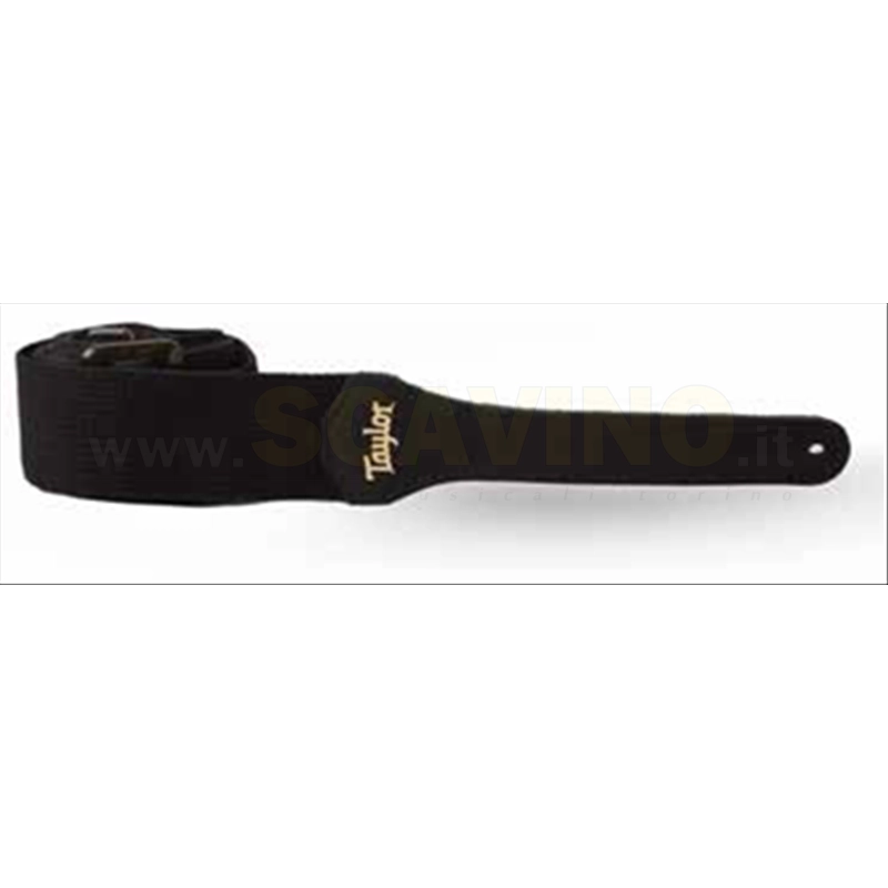 Taylor Tracolla GS Mini Strap,Black Cotton,2"