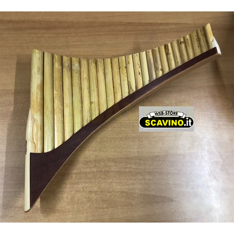 Flauto di Pan S24C in Do Mancino 24 note PRO Mi1-Sol4 sinistro