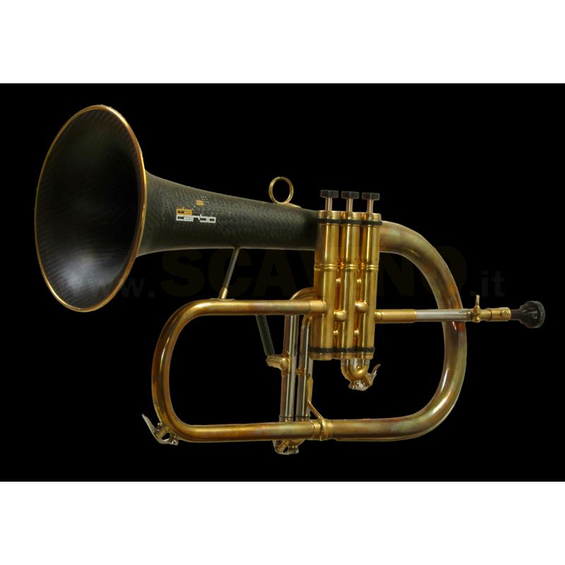 Da Carbo Flicorno Soprano Sib con Campana in Carbonio