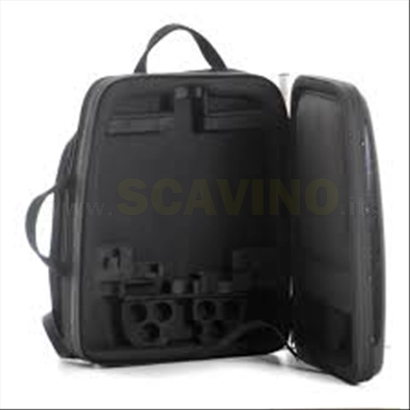 Tortajada 411 Custodia Doppia per Clarinetto Sib + La in Fibra di Vetro Nera