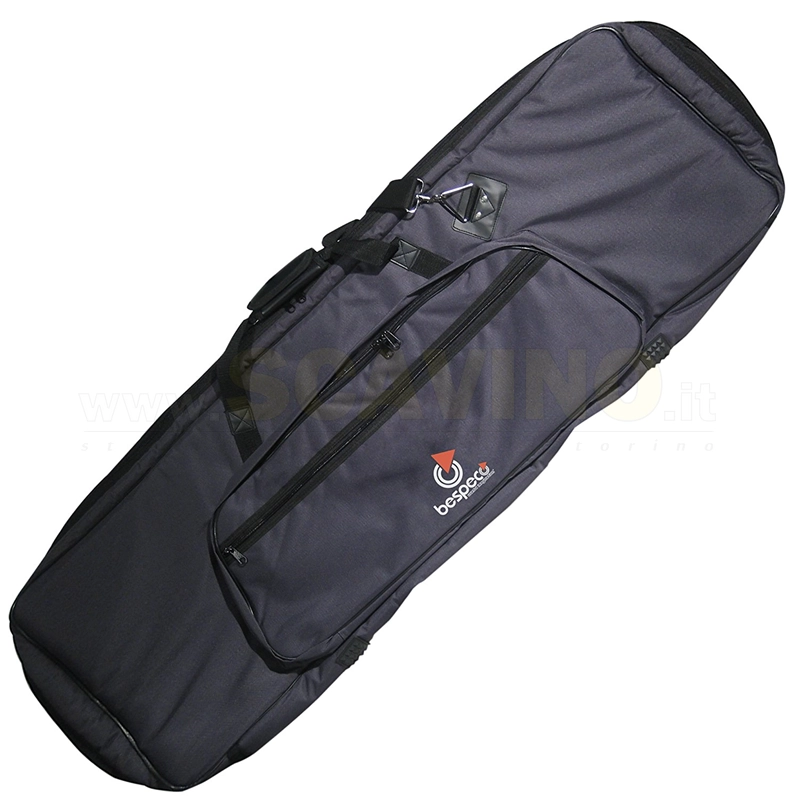 Bespeco BAG488KBY Borsa Morbida per Tastiera 88 Tasti Slim 140x31x17 cm