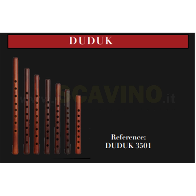 Sazist Duduk mod. 3501 in MI Compreso di Ancia