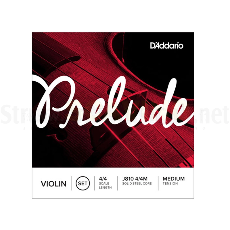 D'Addario Prelude J810M Set Corde Violino 4/4 Medium