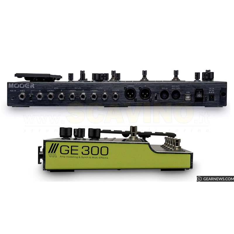 Mooer GE300 Guitar Multi-Effects Processor