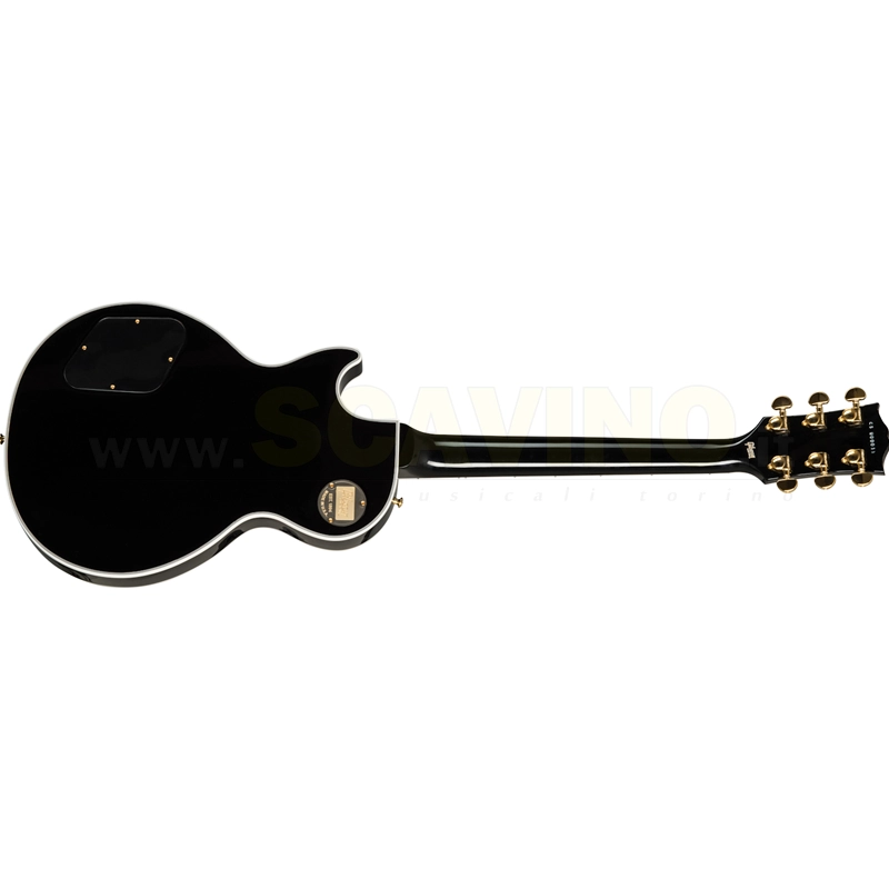 Gibson Les Paul Custom Ebony W/ Ebony Fingerboard Gloss LPC-EBGH1E