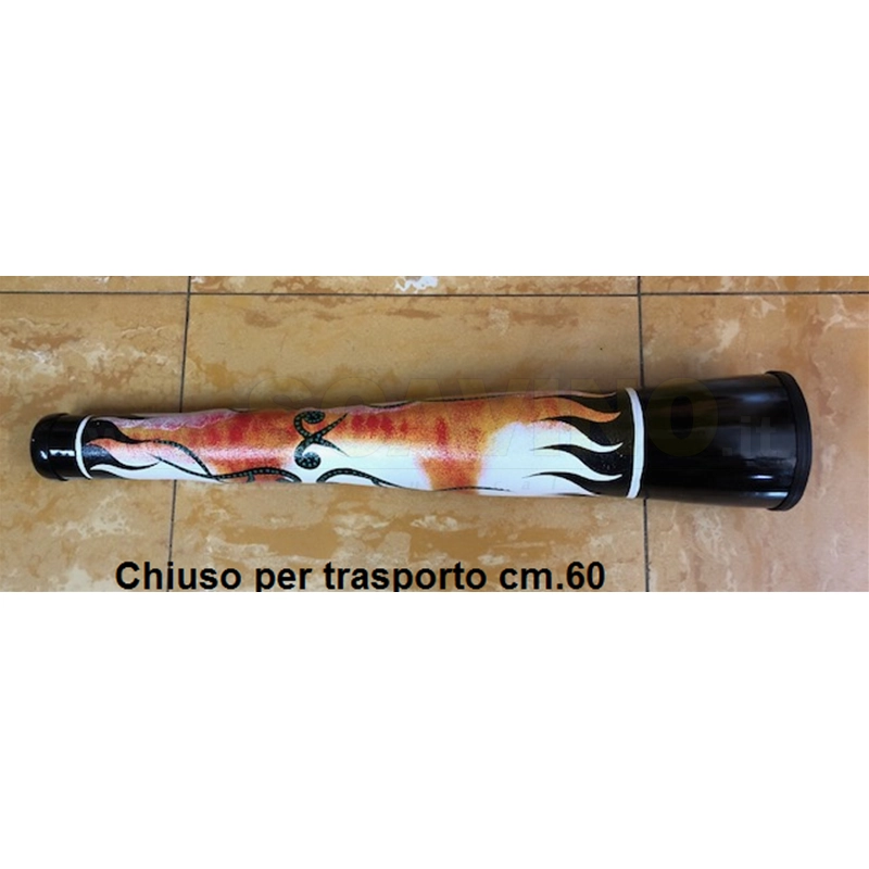 Didgeridoo Oyster DD-FLOAT PVC con Slide Accordabile