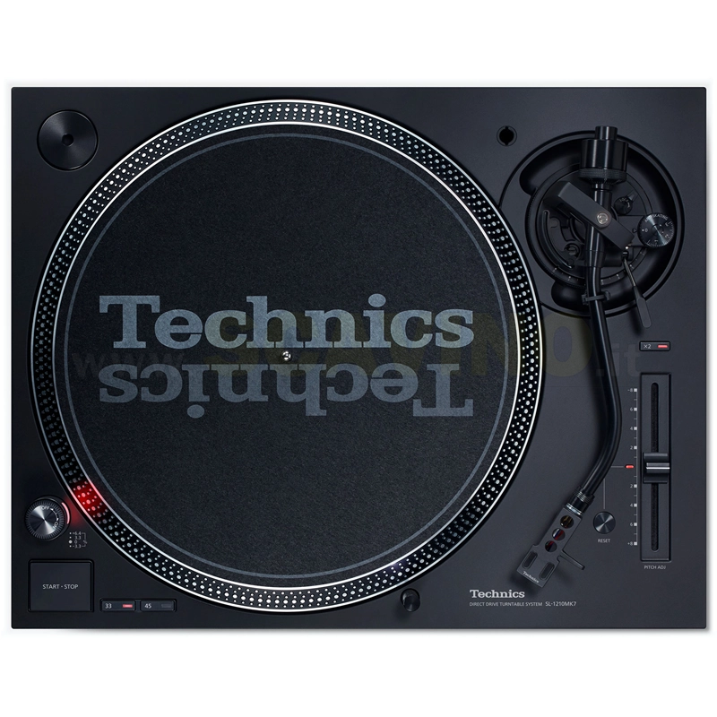 Technics SL1210 MK7 Giradischi Colore Black